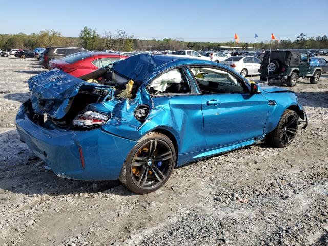 WBS1J5C58J7B70102 - 2018 BMW M2 蓝色 照片 3