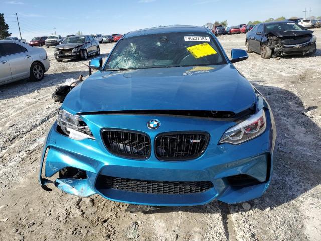 WBS1J5C58J7B70102 - 2018 BMW M2 蓝色 照片 5