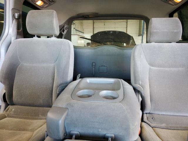 5TDZA23C65S318828 - 2005 TOYOTA SIENNA CE GRAY photo 10