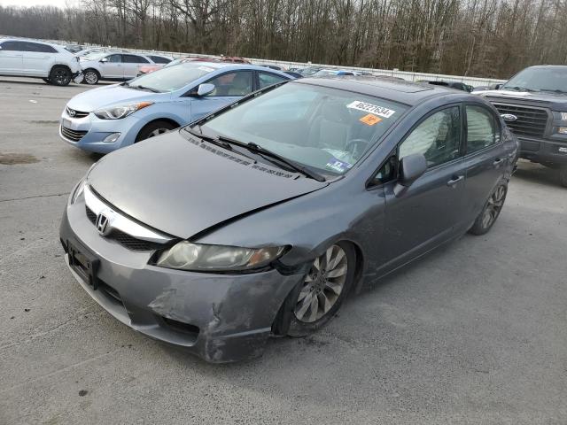 2HGFA16859H315770 - 2009 HONDA CIVIC EX CHARCOAL photo 1