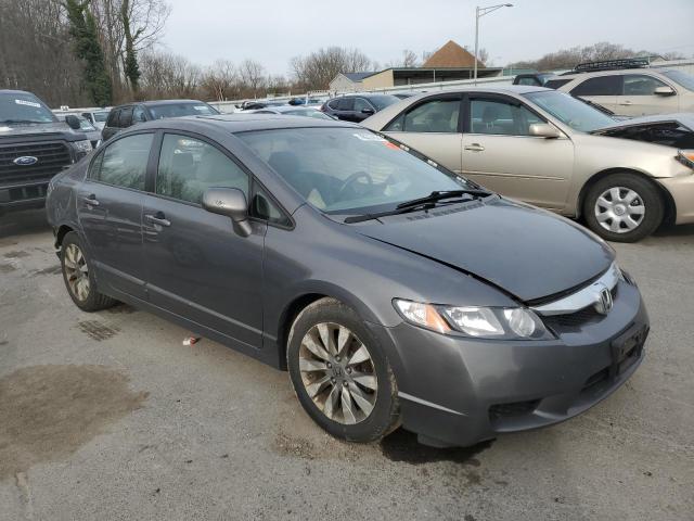 2HGFA16859H315770 - 2009 HONDA CIVIC EX CHARCOAL photo 4