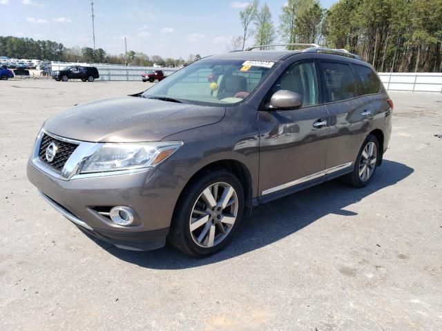 5N1AR2MN2DC683363 - 2013 NISSAN PATHFINDER S GRAY photo 1