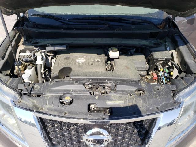 5N1AR2MN2DC683363 - 2013 NISSAN PATHFINDER S GRAY photo 11