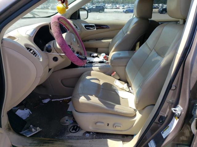 5N1AR2MN2DC683363 - 2013 NISSAN PATHFINDER S 灰色 照片 7