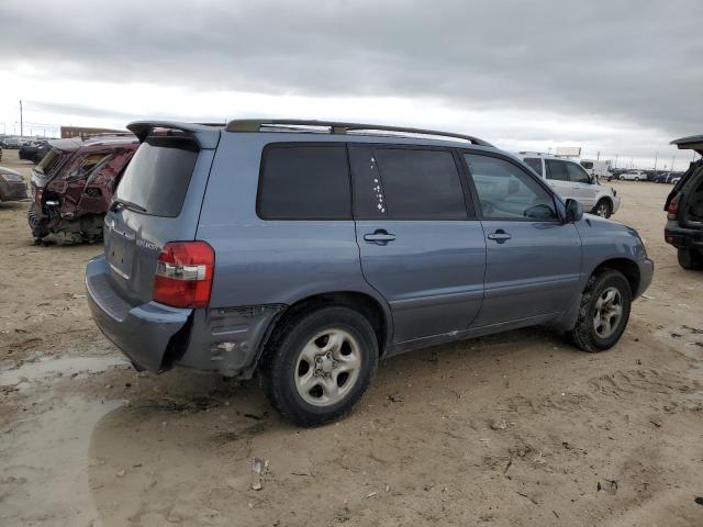 JTEGD21A070167910 - 2007 TOYOTA HIGHLANDER BLUE photo 3