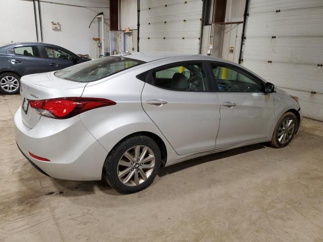 5NPDH4AE7GH659380 - 2016 HYUNDAI ELANTRA SE SILVER photo 3