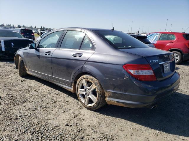 WDDGF5EB1BR182137 - 2011 MERCEDES-BENZ C 300 GRAY photo 2