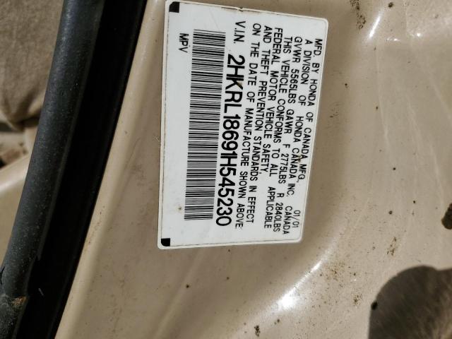 2HKRL18691H545230 - 2001 HONDA ODYSSEY EX GOLD photo 12