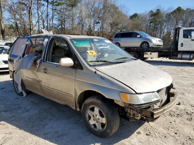 2HKRL18691H545230 - 2001 HONDA ODYSSEY EX GOLD photo 4