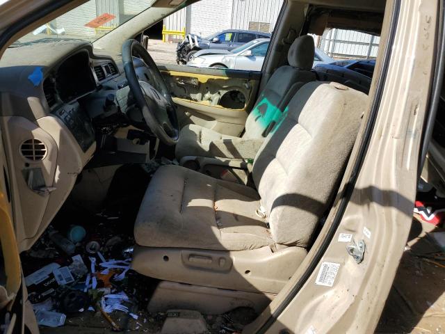 2HKRL18691H545230 - 2001 HONDA ODYSSEY EX GOLD photo 7