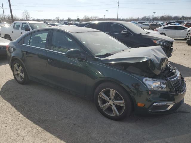 1G1PE5SB1F7181341 - 2015 CHEVROLET CRUZE LT GREEN photo 4