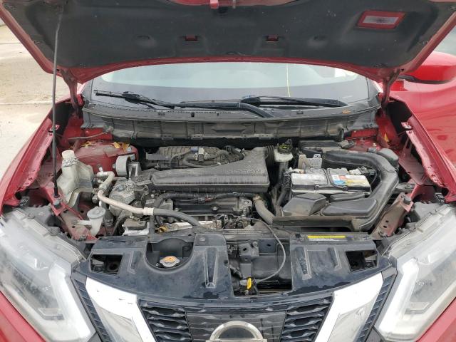 JN8AT2MT9HW395952 - 2017 NISSAN ROGUE S RED photo 12