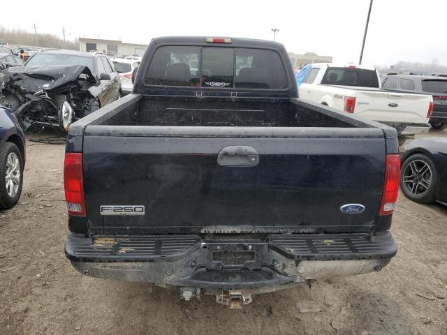 1FTSW21P16EC09015 - 2006 FORD F250 SUPER DUTY BLACK photo 6