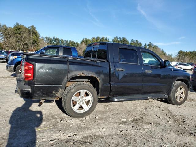 1D7HW38K18S580146 - 2008 DODGE DAKOTA SXT BLACK photo 3