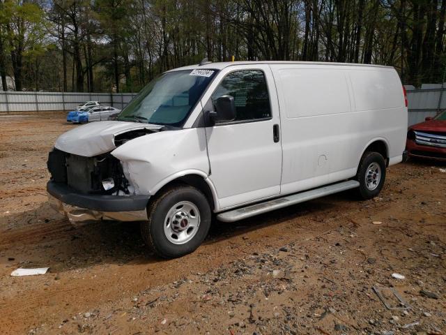 1GTW7AFPXM1299657 - 2021 GMC SAVANA G2500 WHITE photo 1