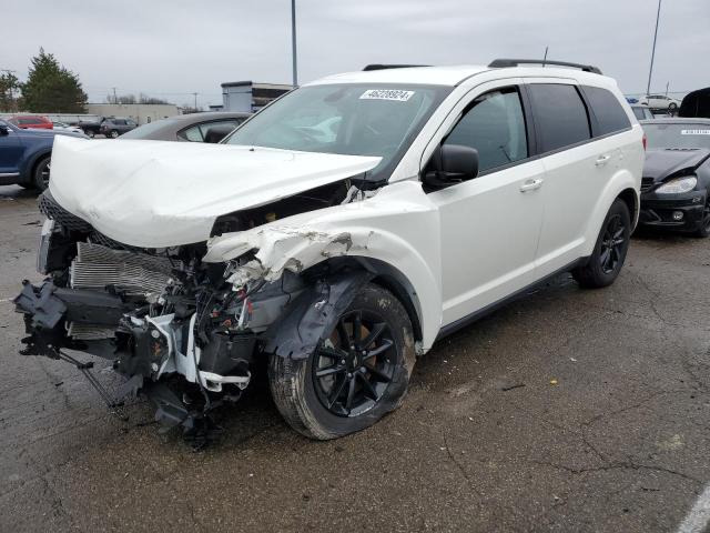 3C4PDCAB3LT279326 - 2020 DODGE JOURNEY SE WHITE photo 1