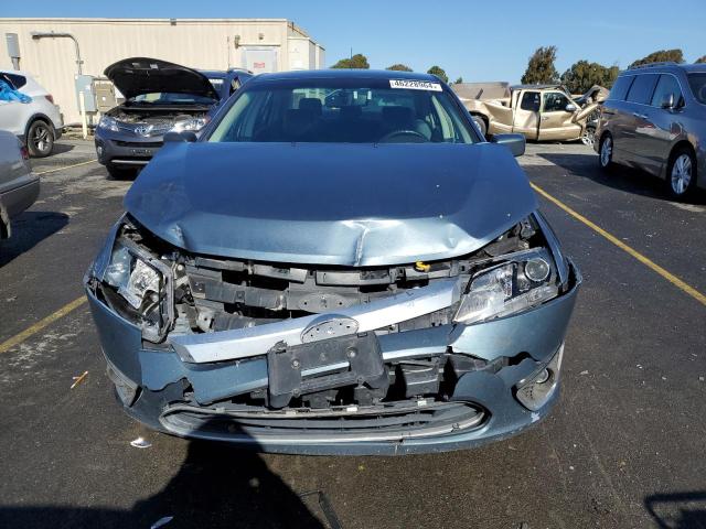 3FAHP0JA9CR398776 - 2012 FORD FUSION SEL BLUE photo 5