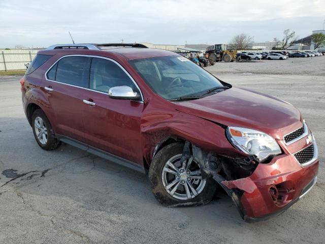 2GNALFEK8C6306472 - 2012 CHEVROLET EQUINOX LTZ MAROON photo 4