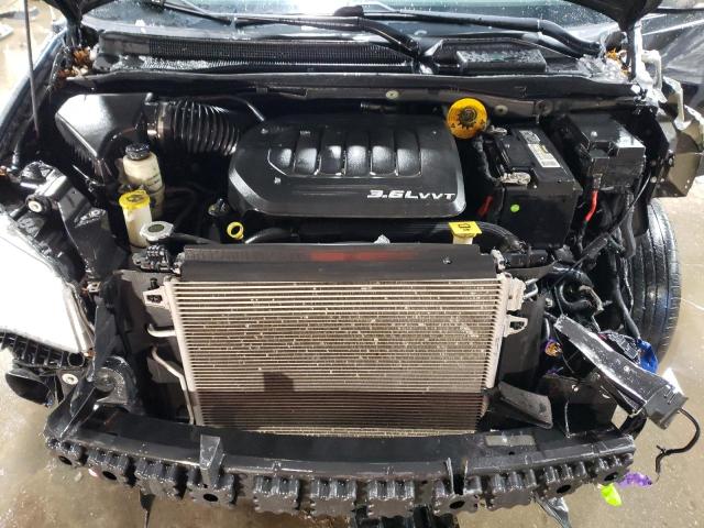 2C4RC1CG6ER143707 - 2014 CHRYSLER TOWN & COU TOURING L BLACK photo 12