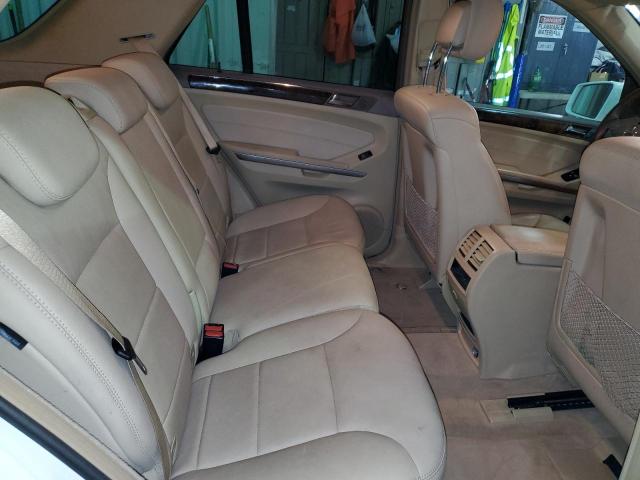 4JGBB8GB0BA730184 - 2011 MERCEDES-BENZ ML 350 4MATIC WHITE photo 11