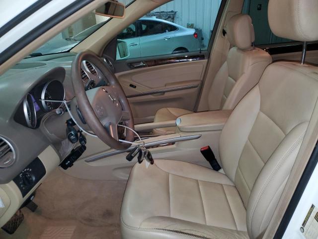 4JGBB8GB0BA730184 - 2011 MERCEDES-BENZ ML 350 4MATIC WHITE photo 7