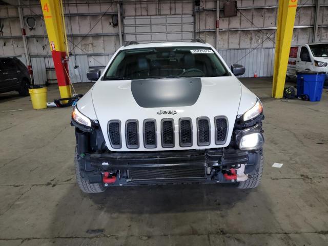 1C4PJMBS5HD220871 - 2017 JEEP CHEROKEE TRAILHAWK WHITE photo 5