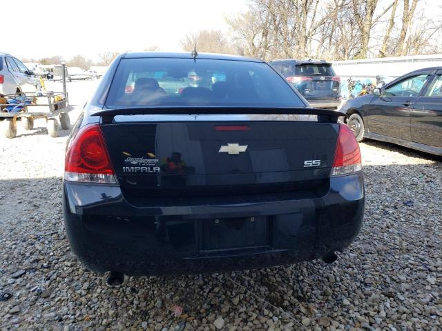 2G1WD58C389149541 - 2008 CHEVROLET IMPALA SS SUPER SPORT BLACK photo 6