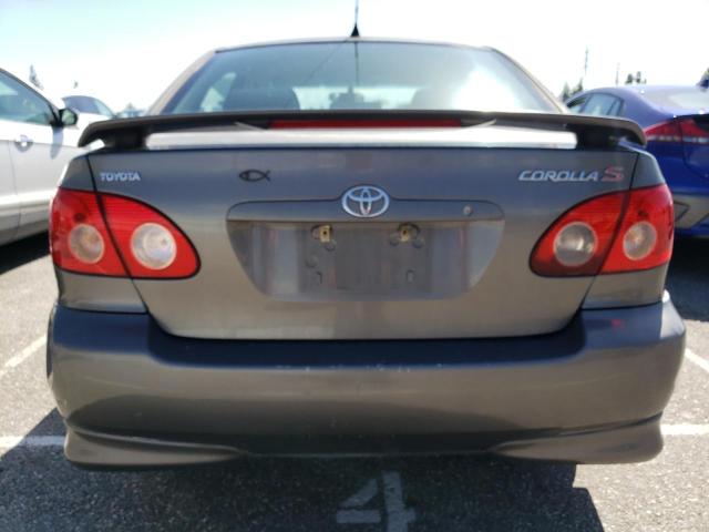 1NXBR32E35Z349304 - 2005 TOYOTA COROLLA CE GRAY photo 6