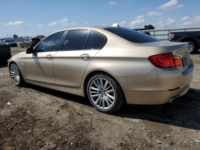 WBAFU9C52BC786456 - 2011 BMW 550 XI GOLD photo 2