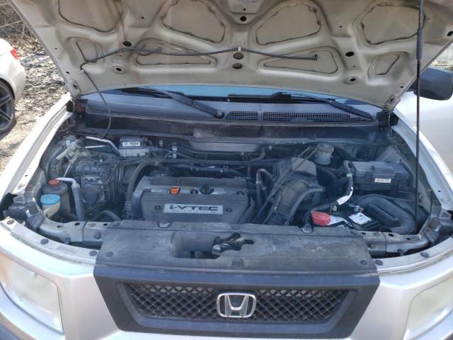 5J6YH18716L006720 - 2006 HONDA ELEMENT EX SILVER photo 11