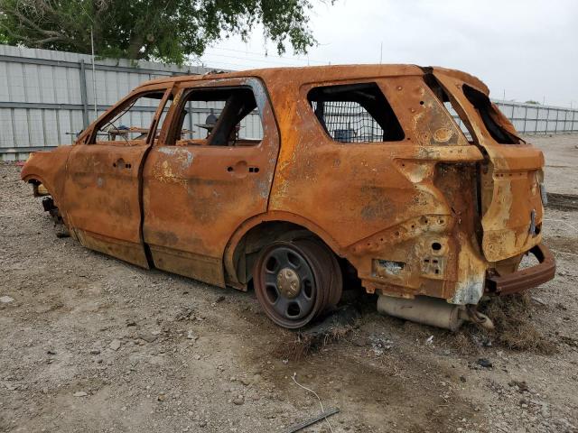 1FM5K8AT2JGB19101 - 2018 FORD EXPLORER POLICE INTERCEPTOR 黑色 照片 2