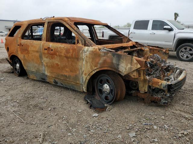 1FM5K8AT2JGB19101 - 2018 FORD EXPLORER POLICE INTERCEPTOR 黑色 照片 4