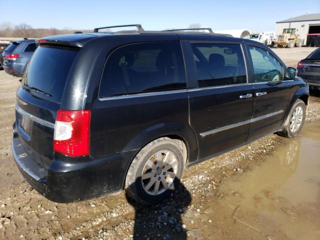 2C4RC1CGXCR217465 - 2012 CHRYSLER TOWN & COU TOURING L BLACK photo 3