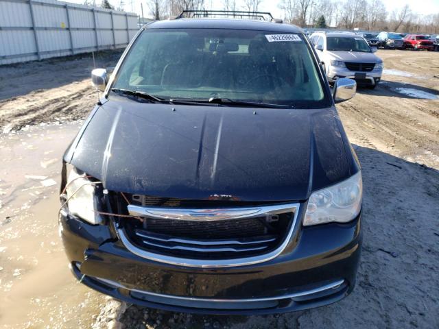 2C4RC1CGXCR217465 - 2012 CHRYSLER TOWN & COU TOURING L BLACK photo 5