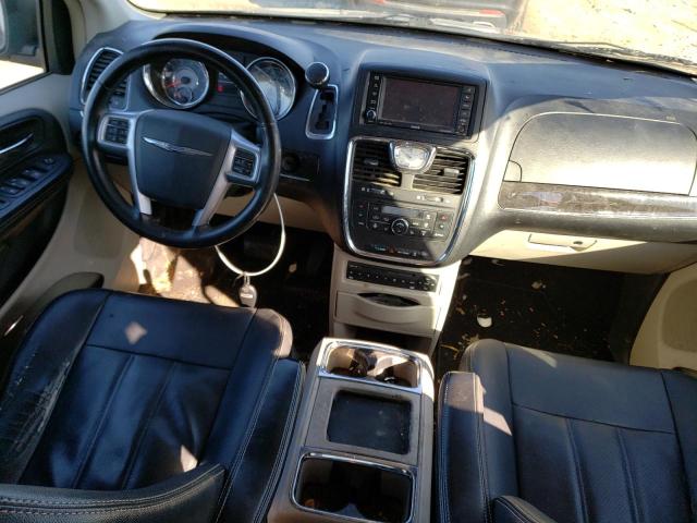 2C4RC1CGXCR217465 - 2012 CHRYSLER TOWN & COU TOURING L BLACK photo 8