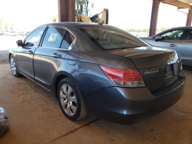 1HGCP26808A034030 - 2008 HONDA ACCORD EXL GRAY photo 2