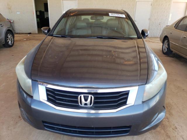 1HGCP26808A034030 - 2008 HONDA ACCORD EXL GRAY photo 5