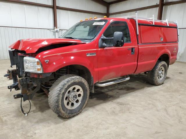 1FTWF31Y16EB06984 - 2006 FORD F350 SRW SUPER DUTY RED photo 1