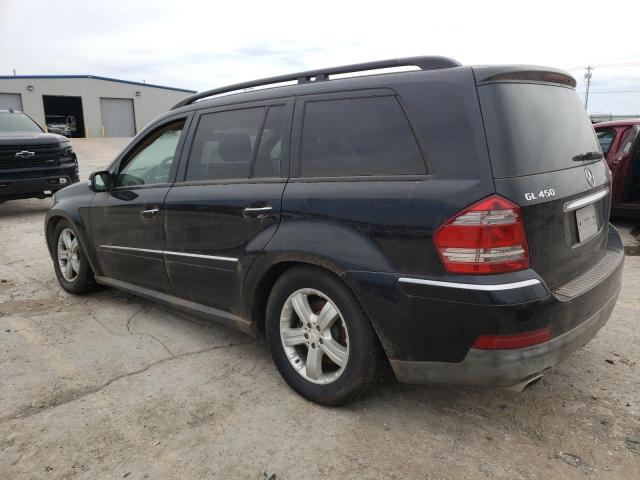 4JGBF71E78A424478 - 2008 MERCEDES-BENZ GL 450 4MATIC BLACK photo 2