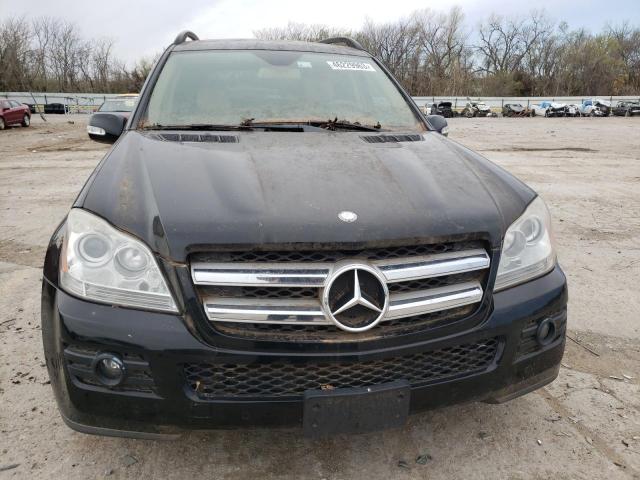 4JGBF71E78A424478 - 2008 MERCEDES-BENZ GL 450 4MATIC BLACK photo 5