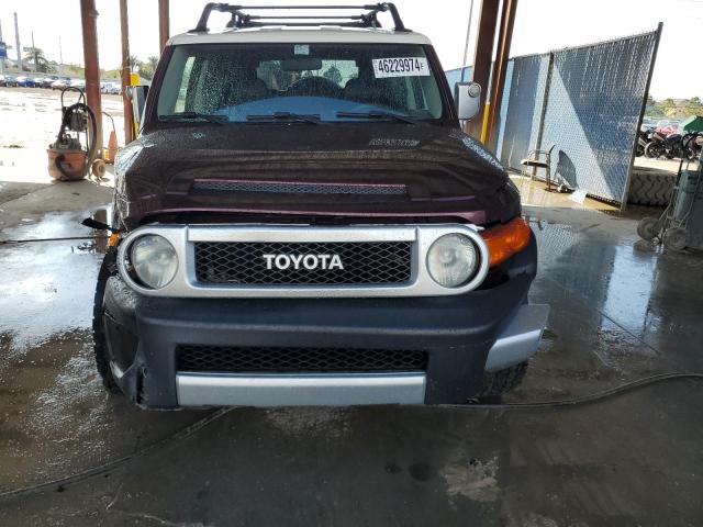 JTEBU11F170094160 - 2007 TOYOTA FJ CRUISER MAROON photo 5