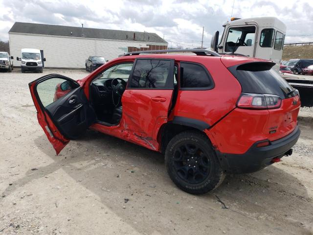 1C4PJMBX8KD374977 - 2019 JEEP CHEROKEE TRAILHAWK RED photo 2