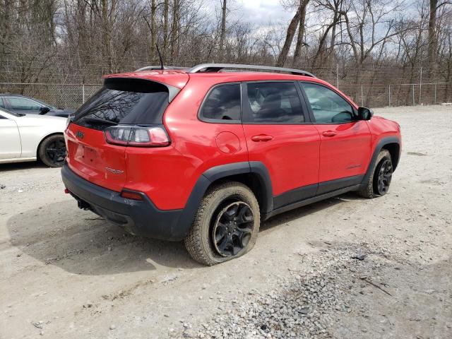 1C4PJMBX8KD374977 - 2019 JEEP CHEROKEE TRAILHAWK RED photo 3