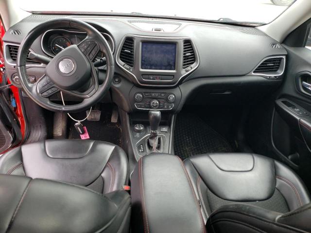 1C4PJMBX8KD374977 - 2019 JEEP CHEROKEE TRAILHAWK RED photo 8