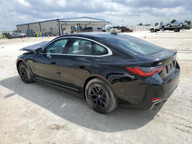 WBY43AW0XPFP77698 - 2023 BMW I4 EDRIVE3 Чорний фото 2