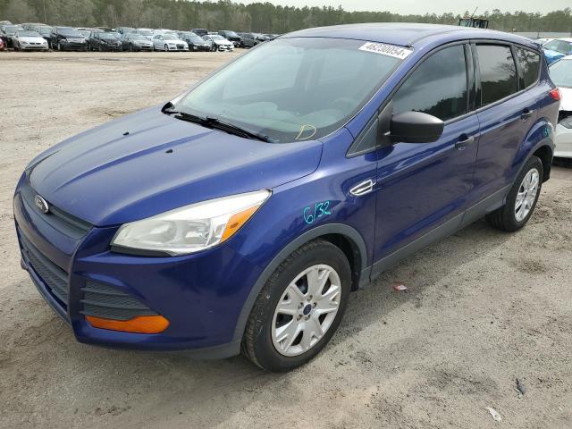 1FMCU0F77EUA73755 - 2014 FORD ESCAPE S BLUE photo 1