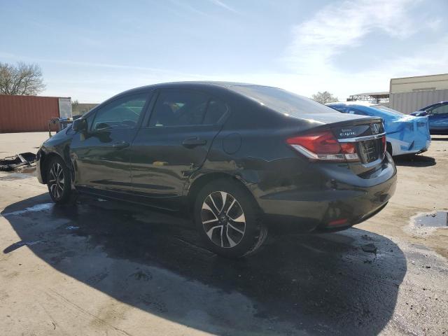 19XFB2F99DE092714 - 2013 HONDA CIVIC EXL შავი ფოტო 2