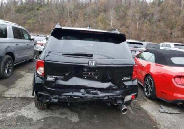 5FNYF8H02NB007271 - 2022 HONDA PASSPORT ELITE 黑色 照片 5