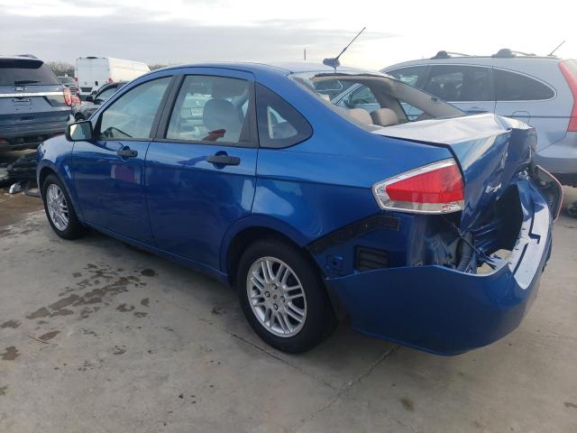 1FAHP3FN1AW144406 - 2010 FORD FOCUS SE BLUE photo 2