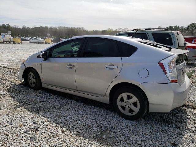 JTDKN3DU7A0049786 - 2010 TOYOTA PRIUS SILVER photo 2